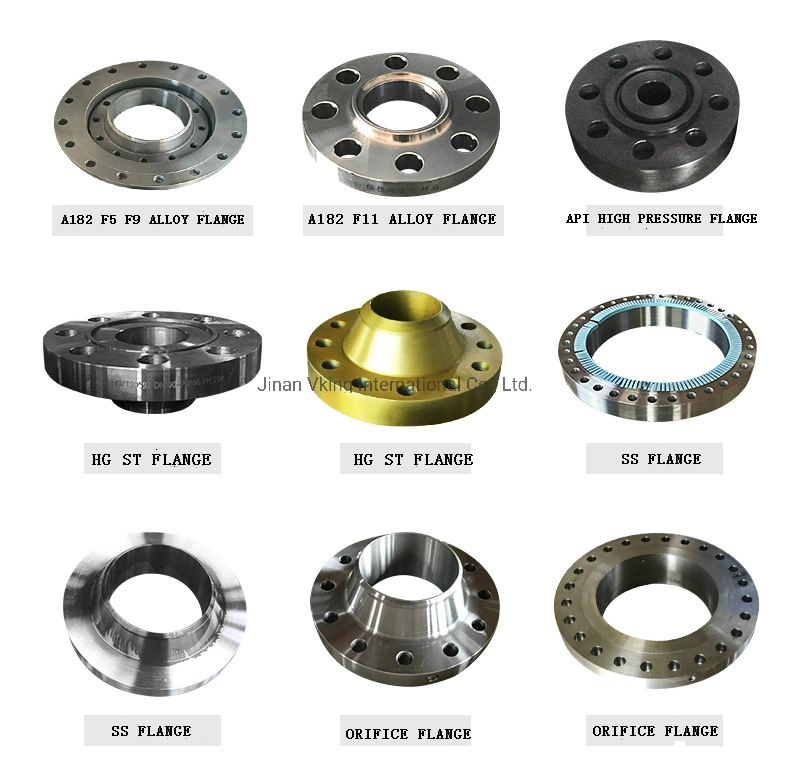 Pipe Fitting Stainless Steel/Carbon Steel A105 Forged/Flat/Slip-on/Orifice/ Lap Joint/Soket Weld/Blind /Butt Welding Neck Flanges